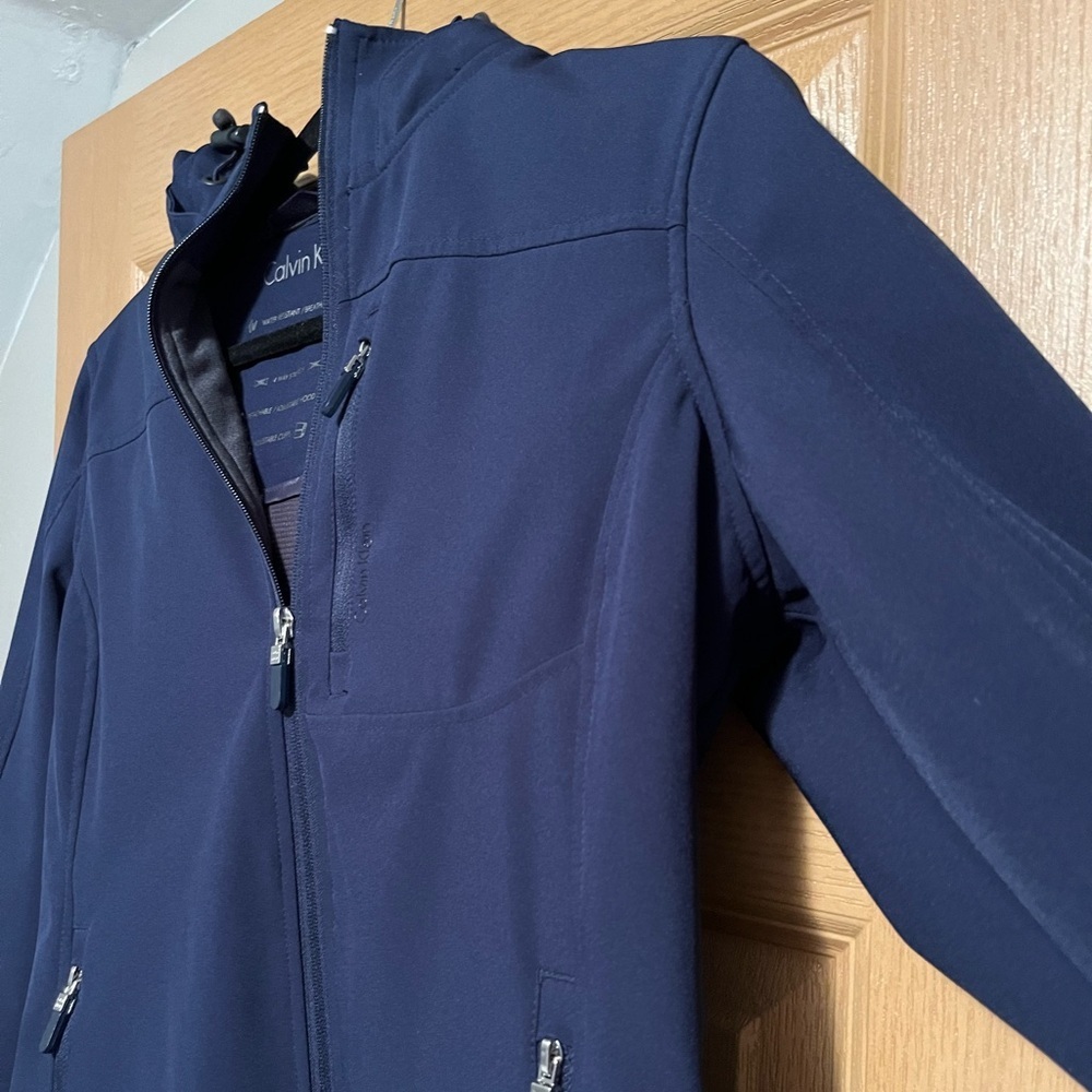 Calvin Klein Soft Shell Jacket With Detachable Ho… - image 5